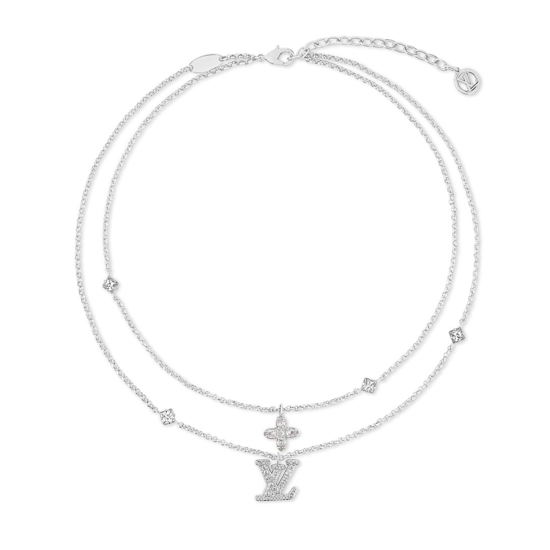 Lady LV Necklace - Gold Necklace - M01845 | Louis Vuitton